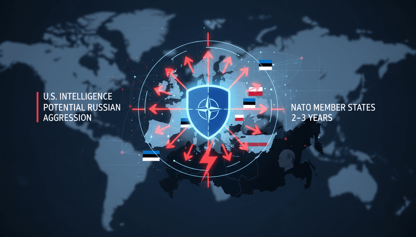 U.S. intelligence report on potential Russian aggression against NATO