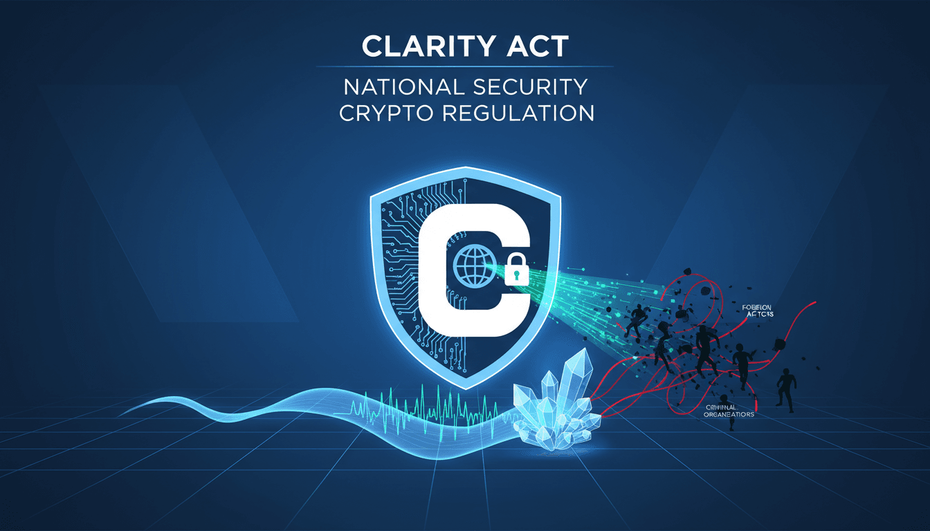 Mark Esper advocating for the CLARITY Act to enhance national security.
