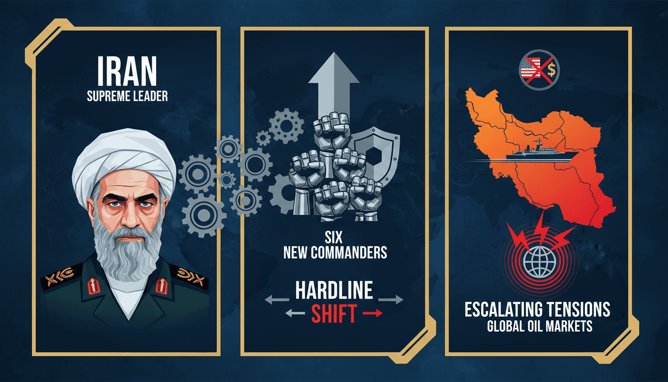 Iranian military commanders appointed by Supreme Leader Khamenei