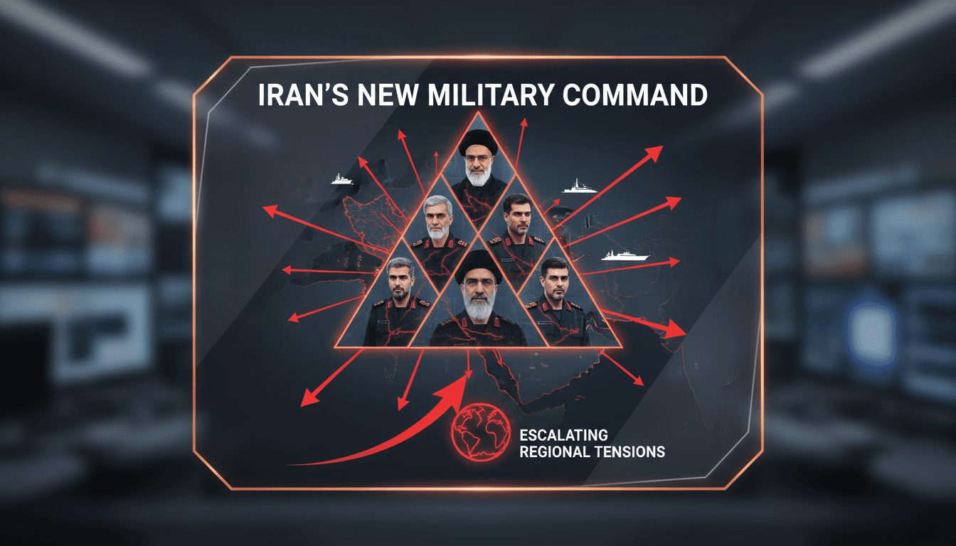 Iranian military commanders appointed by Ayatollah Khamenei