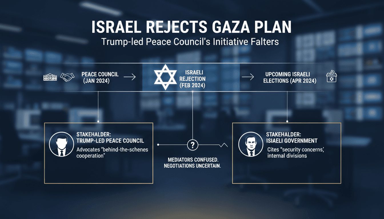 A map highlighting Gaza and Israel with diplomatic symbols.