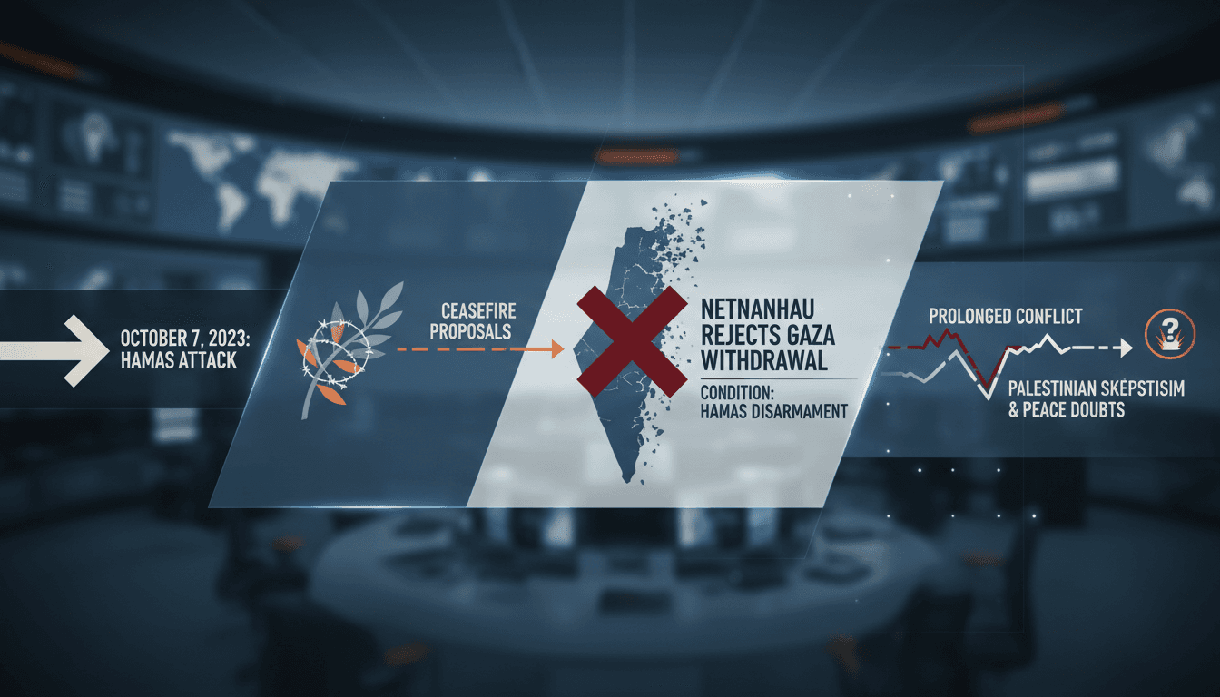 Netanyahu Rejects Gaza Withdrawal Plan Amidst Ongoing Conflict
