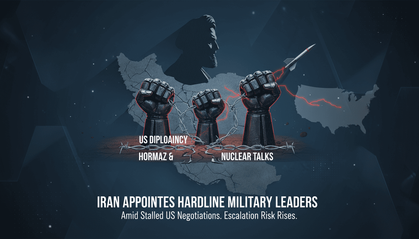 Iranian military leaders appointed by Supreme Leader Mojtaba Khamenei