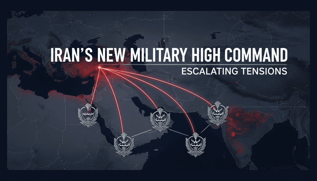 Iranian military commanders appointed by Supreme Leader Khamenei