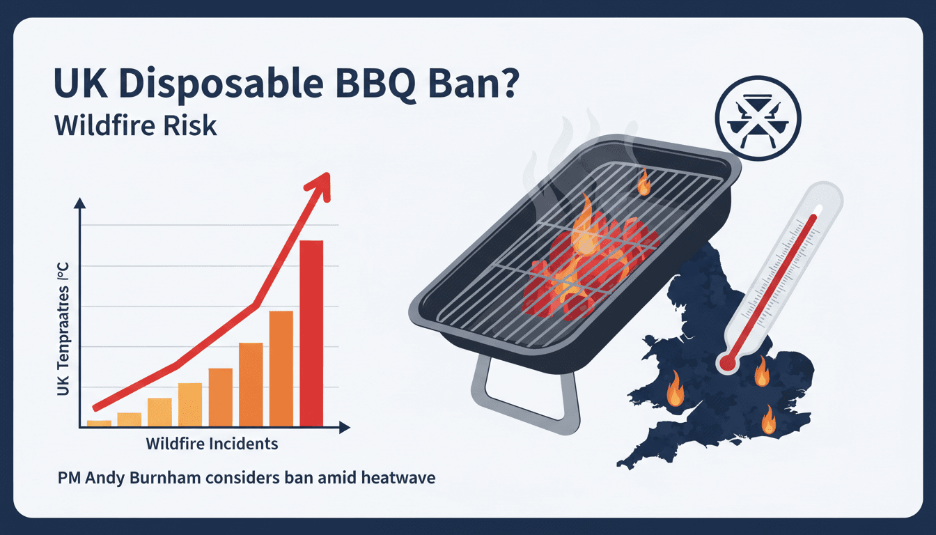 Prime Minister Andy Burnham addressing wildfire risks in the UK.