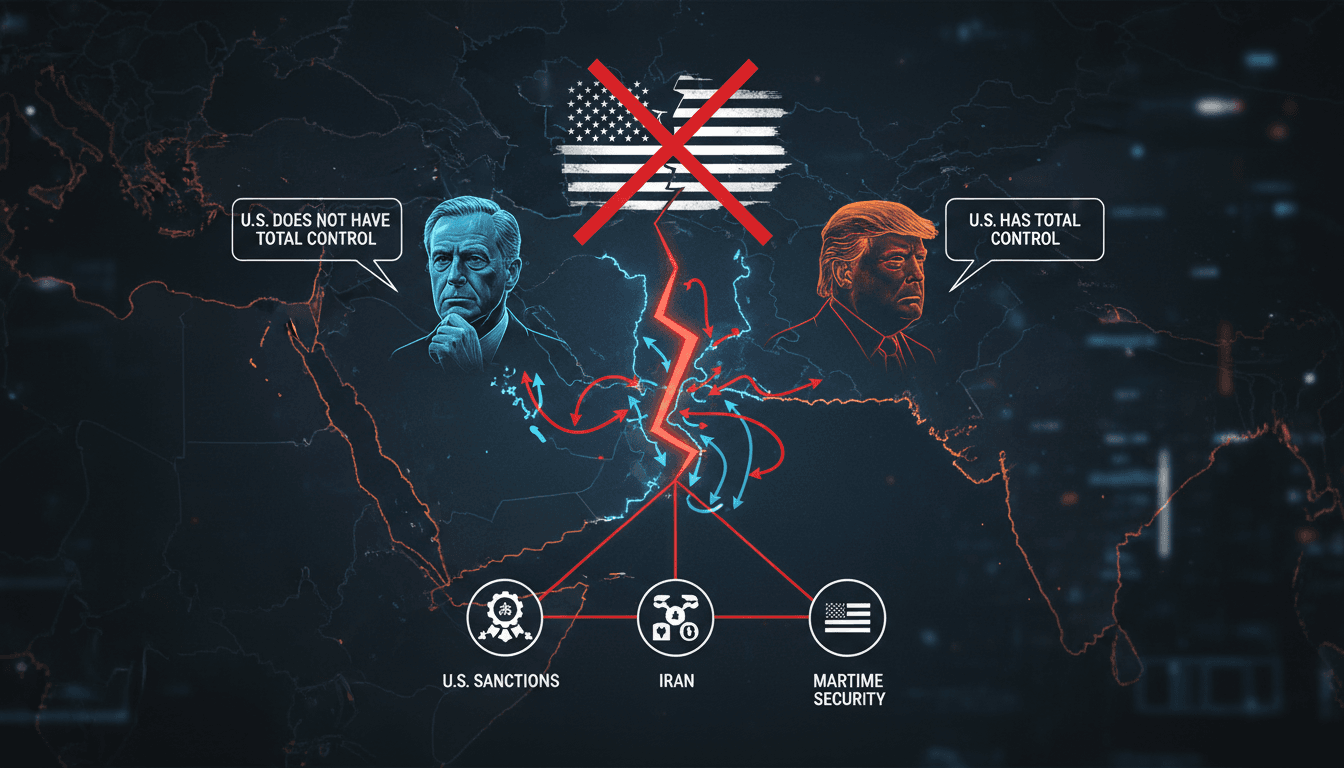 Richard Haass discussing U.S. control over the Strait of Hormuz