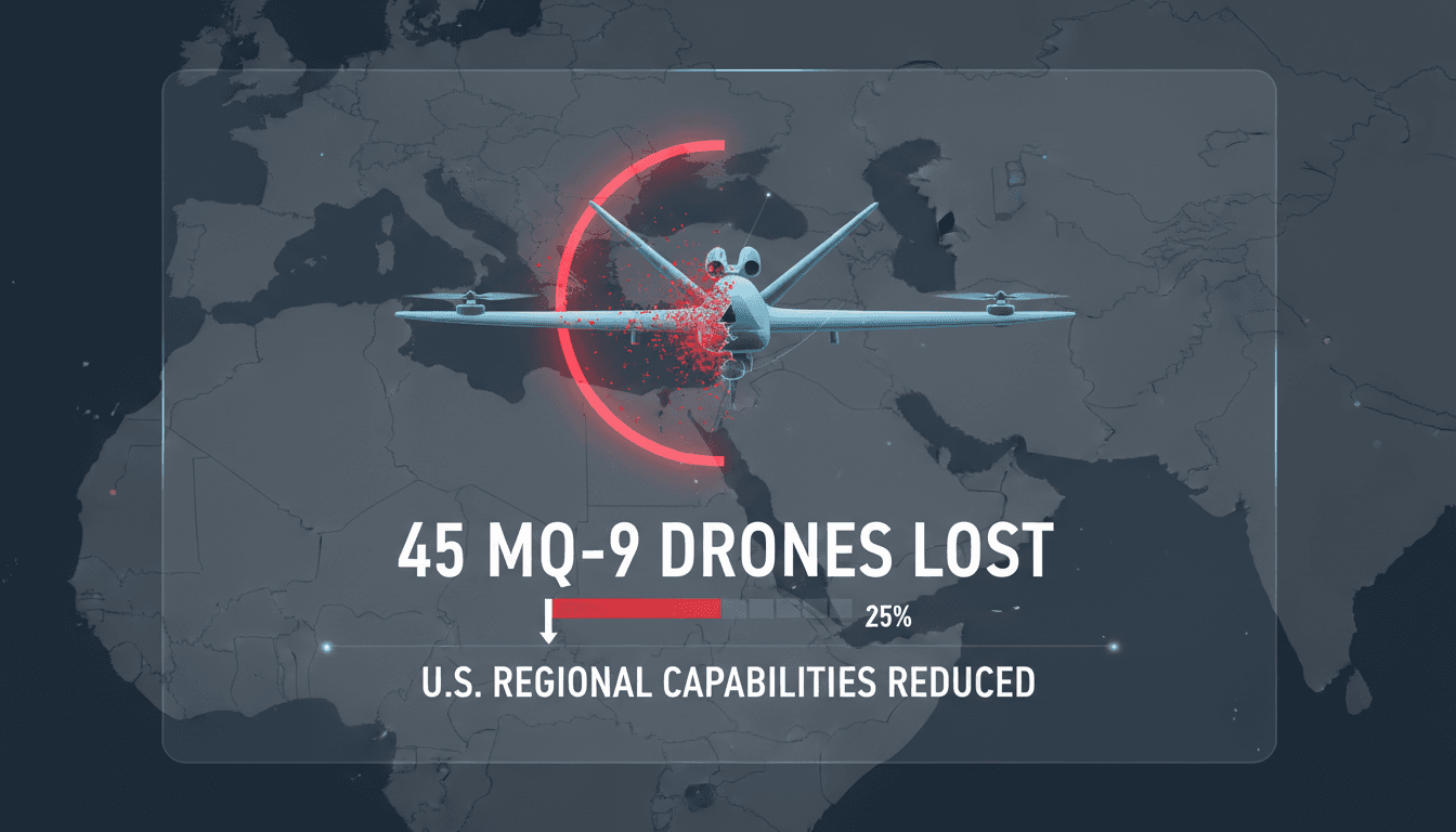 U.S. military MQ-9 Reaper drone in operational context