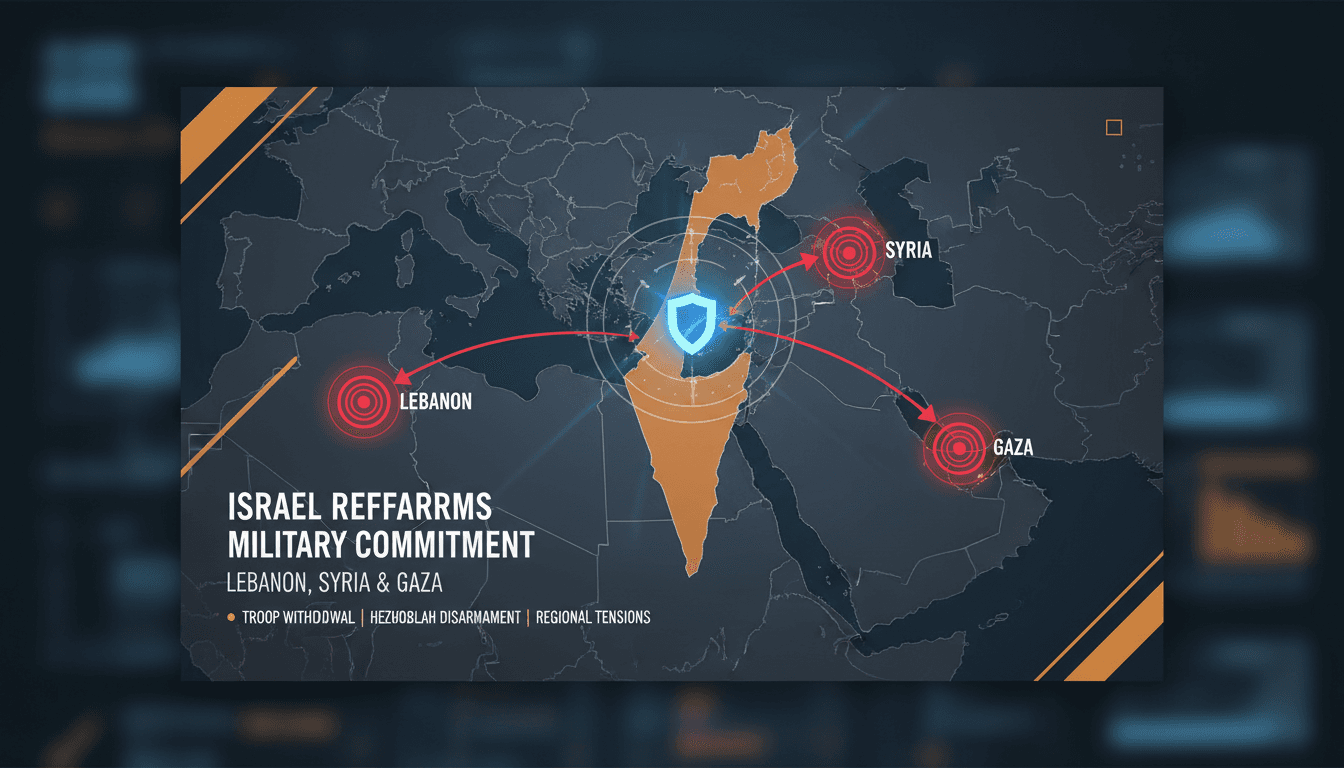 Israeli Defense Minister Israel Katz addressing military strategy in the region.