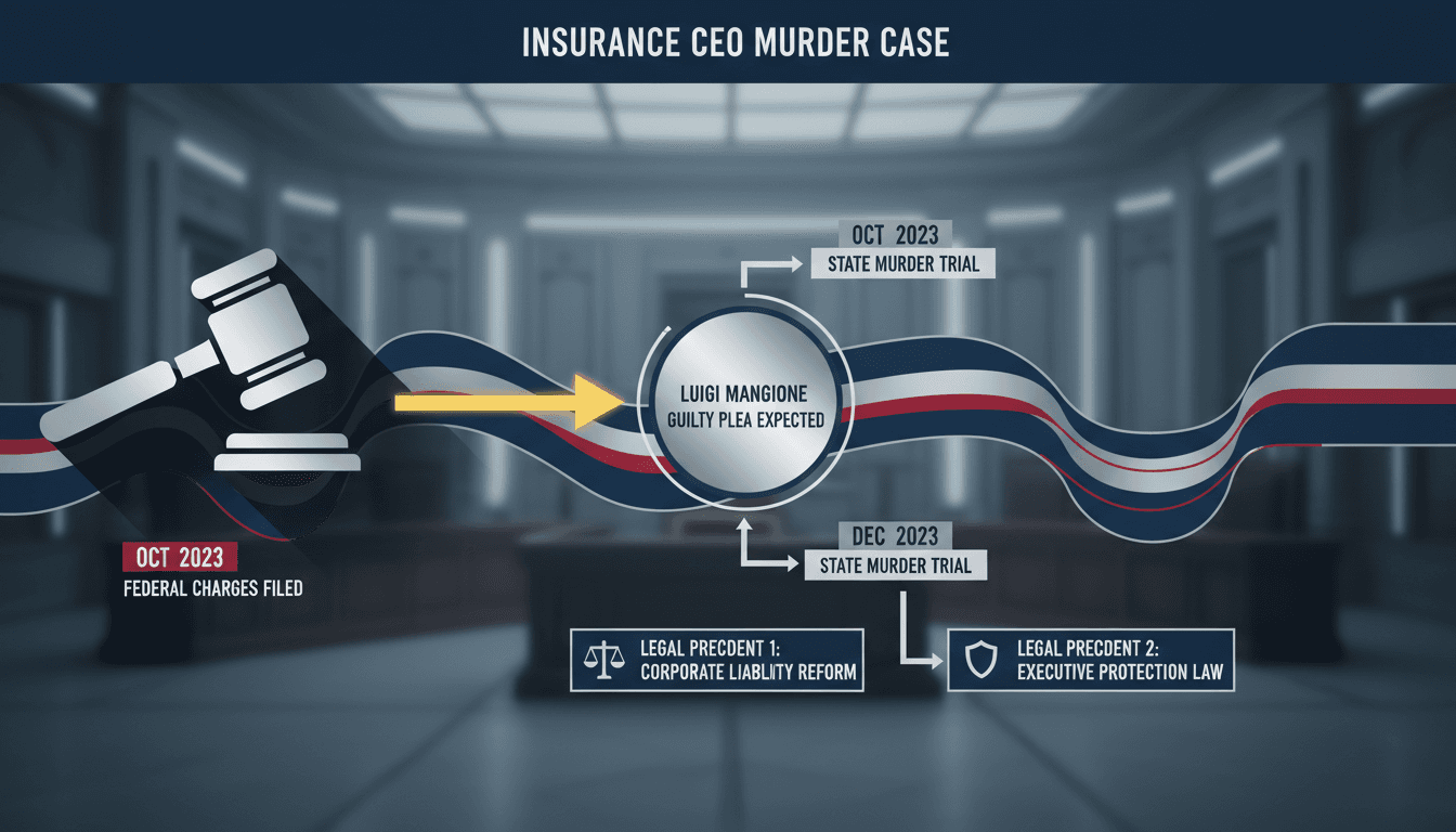 Luigi Mangione expected to plead guilty in a high-profile murder case