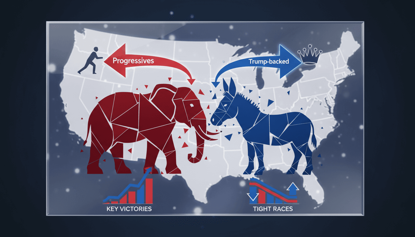 Analysis of primary election outcomes in six US states
