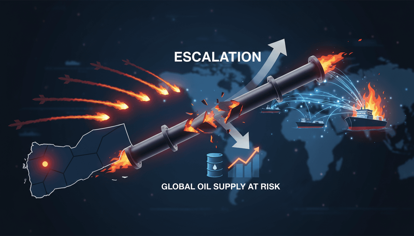 Houthi attack on Aramco refinery in Saudi Arabia