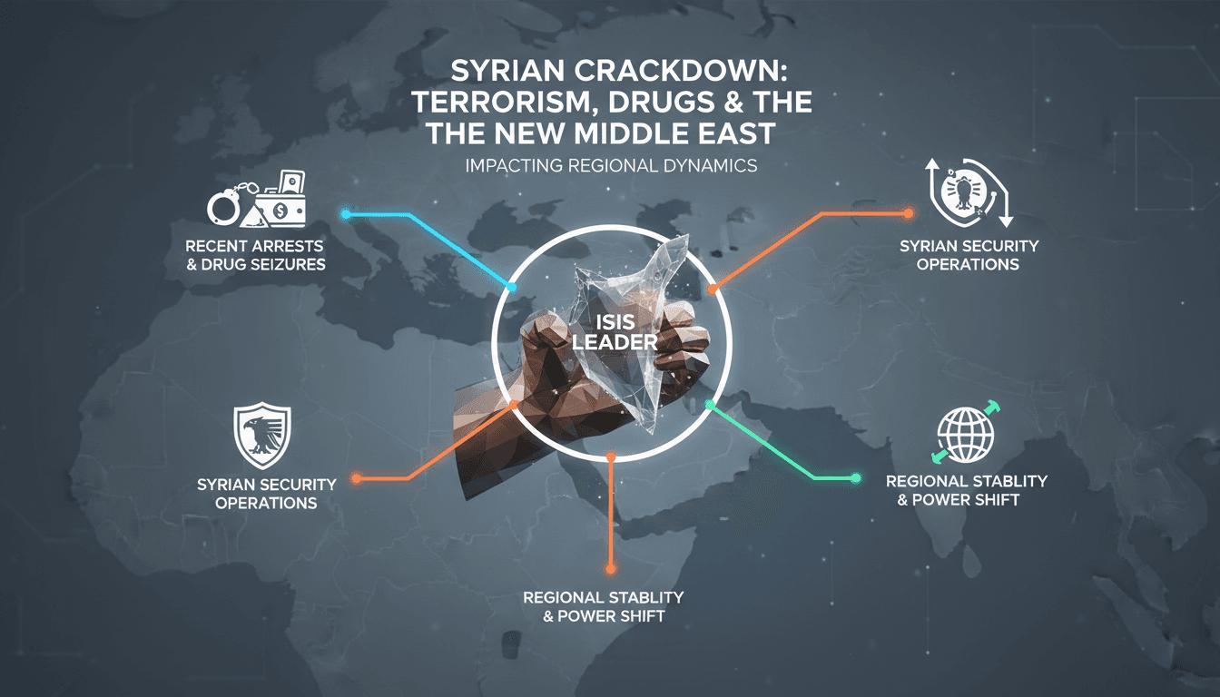 Syrian intelligence operations against ISIS and drug trafficking