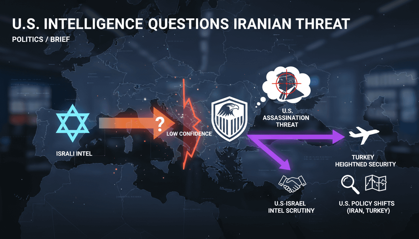 U.S. intelligence officials discussing security measures regarding Trump