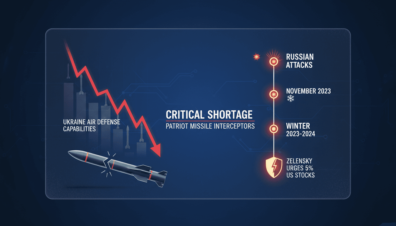 Ukrainian air defense systems under threat from Russian strikes