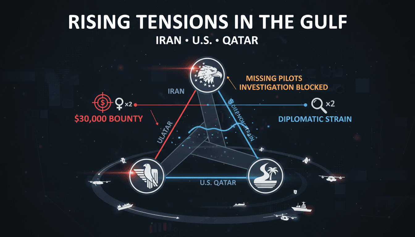 Iran announces bounty for U.S. soldiers amid rising tensions