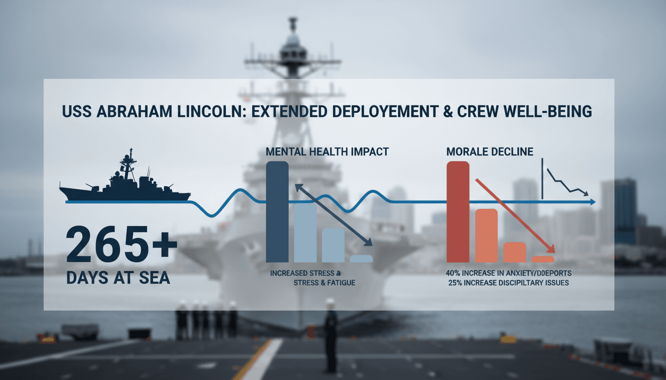 USS Abraham Lincoln aircraft carrier returning home after deployment