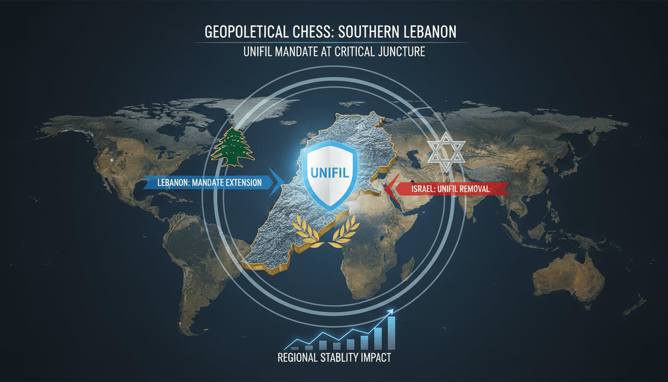 President Joseph Aoun advocating for UNIFIL's mandate extension in Lebanon.