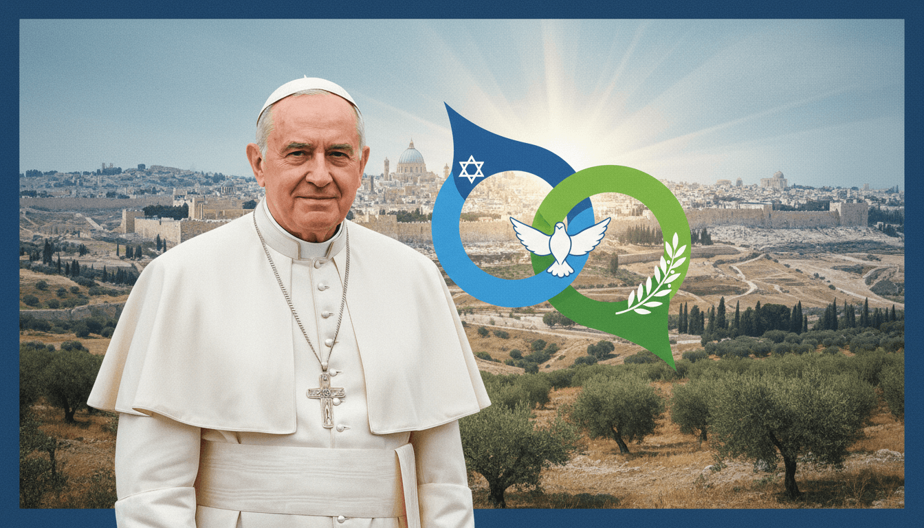 Pope Leo XIV Calls for End to Violence Against Palestinians and Advocates Two-State Solution