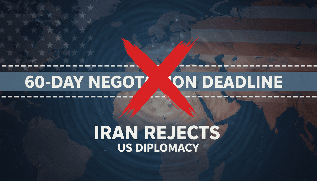 Iranian Foreign Ministry spokesman Ismail Baghaei addressing the media about the US negotiation deadline.