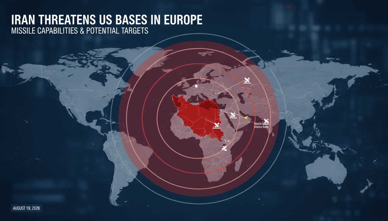 Iran Threatens US Military Bases in Europe Amid Escalating Middle East Conflict