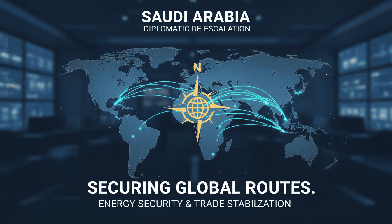 A map illustrating key maritime routes in the Middle East, emphasizing their significance for global energy and trade security.