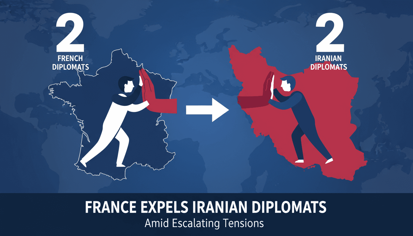 France Expels Two Iranian Diplomats Amid Escalating Diplomatic Tensions
