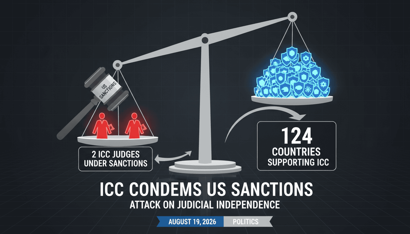 ICC Condemns US Sanctions as Attack on Judicial Independence