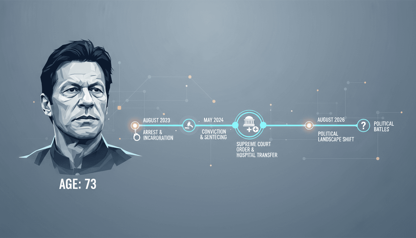 Imran Khan Transferred to Hospital for Medical Evaluation by Supreme Court