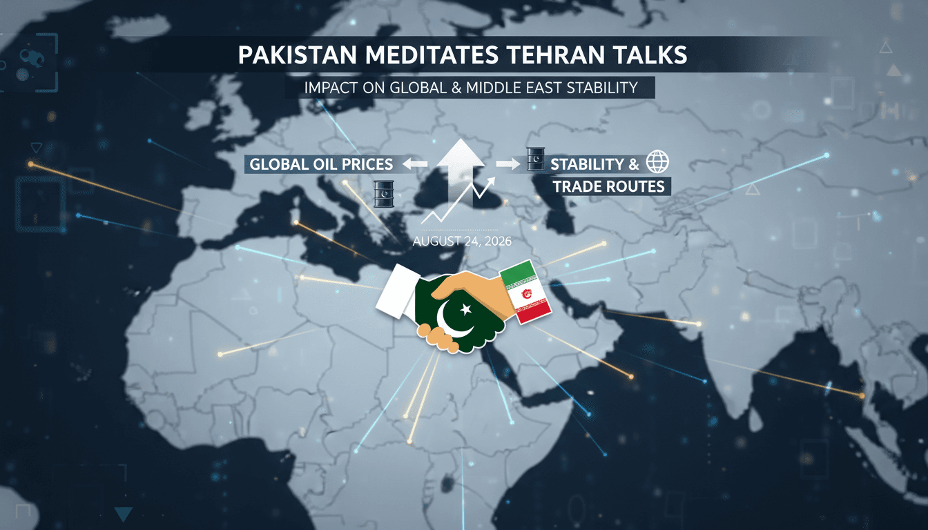 Pakistan Army Chief Asim Munir's visit to Tehran for peace mediation amid U.S.-Iran tensions.