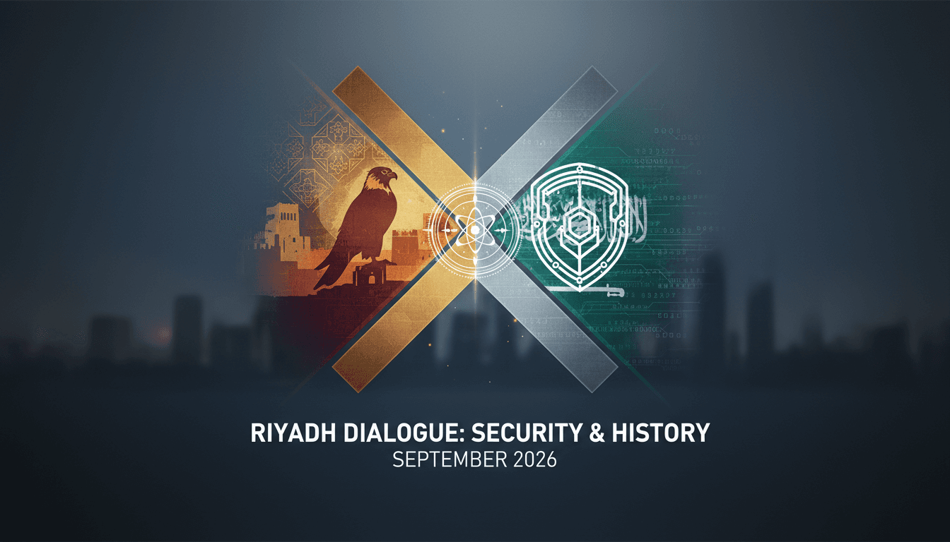 Riyadh to Host Security and History Dialogue Conference in September 2026