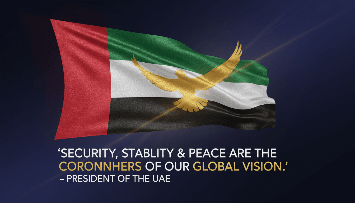 UAE leaders' messages for Mawlid al-Nabi emphasizing global peace and stability.