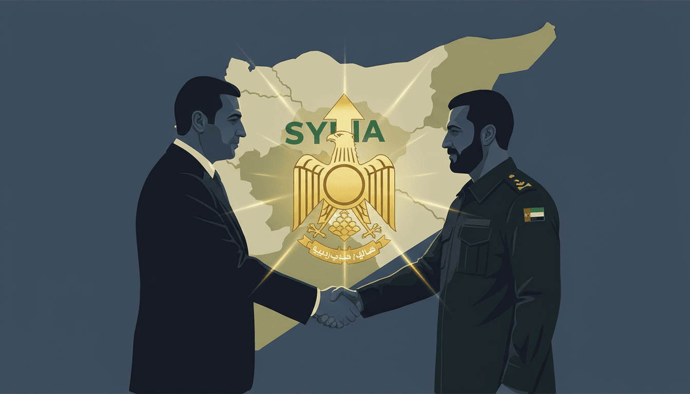 A visual representation of the integration of Kurdish leadership into the Syrian government, highlighting political stability.
