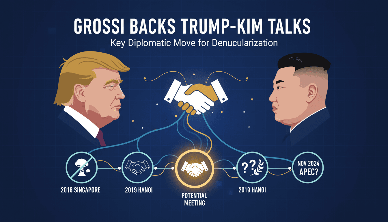 IAEA Director Grossi Supports Potential Trump-Kim Meeting as Key Diplomatic Move
