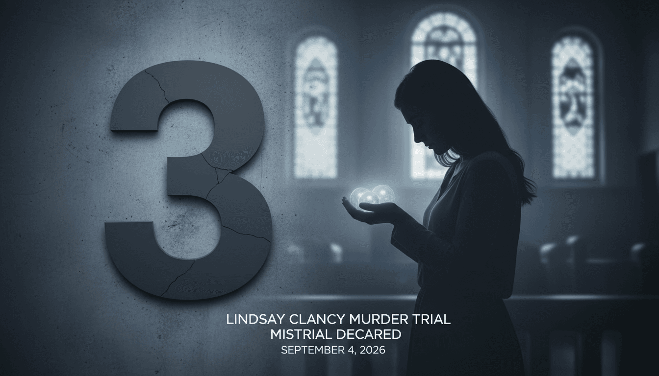 Lindsay Clancy murder trial ends in mistrial due to jury deadlock