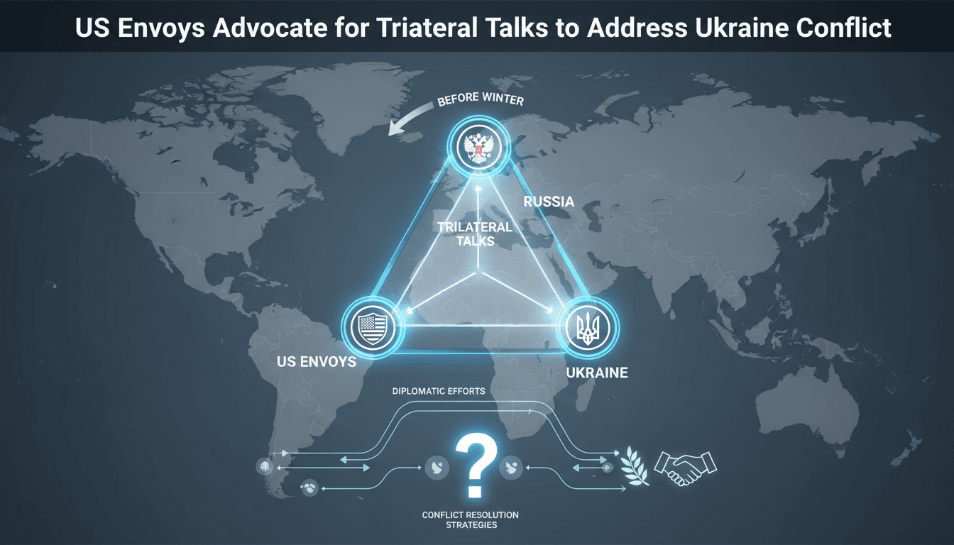 US Envoys Advocate for Trilateral Talks to Address Ukraine Conflict