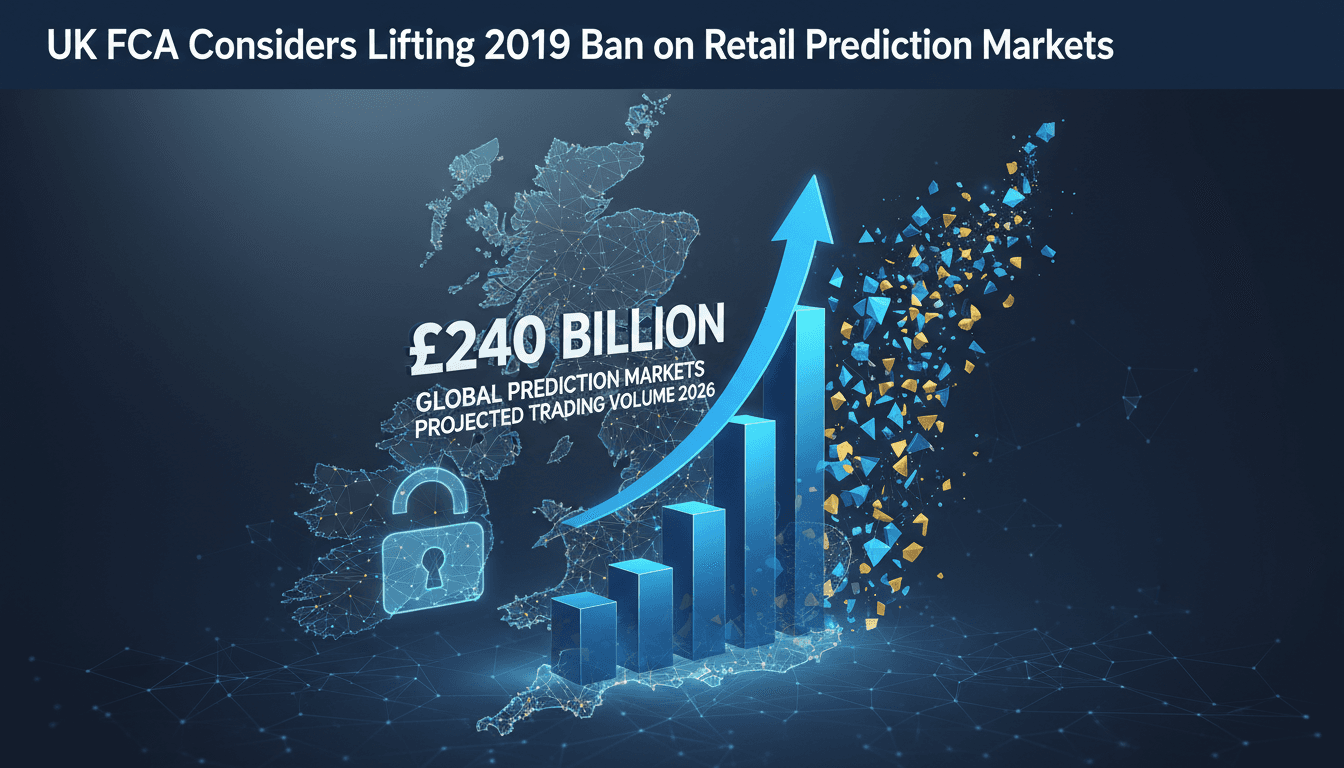 UK FCA Considers Lifting 2019 Ban on Retail Prediction Markets