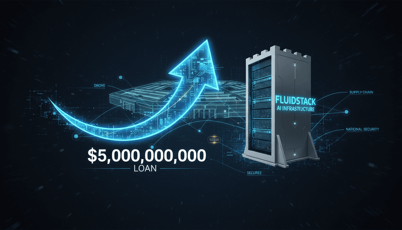 Pentagon Negotiates $5 Billion Loan to Fluidstack for AI Infrastructure Enhancement
