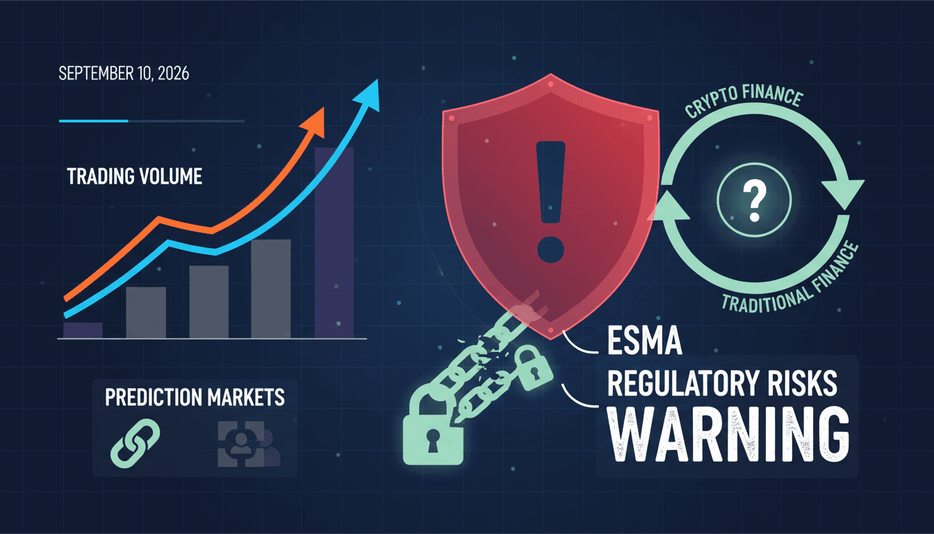 ESMA Issues Warning on Insider Trading Risks in Prediction Markets