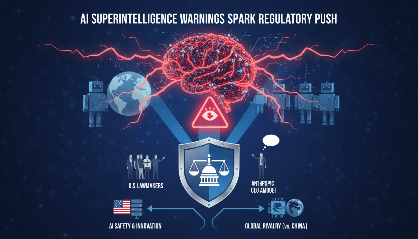 Infographic showing AI risks and regulatory responses in the tech industry.