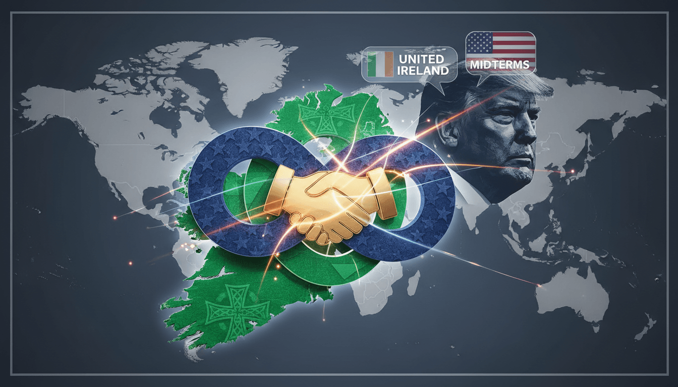 Trump Endorses Irish Unification During Dublin Visit Amid Midterm Election Strategy