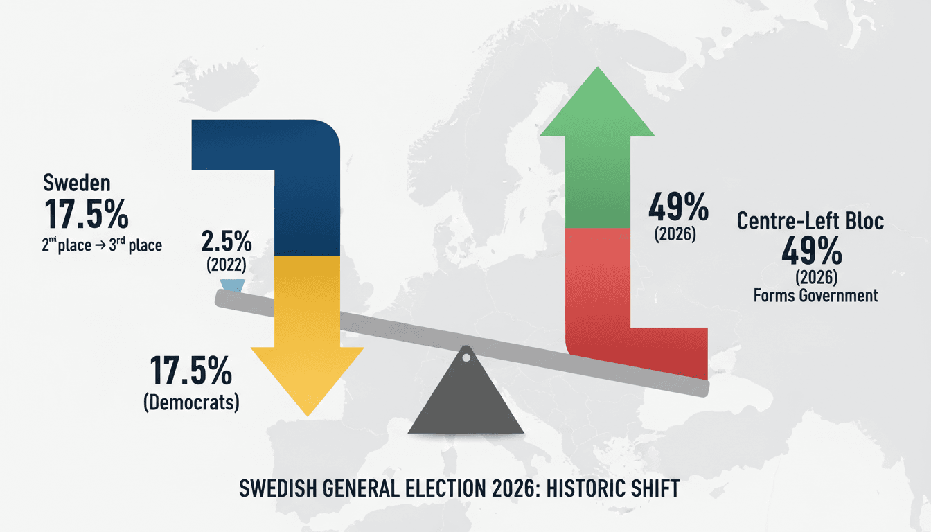 Sweden Democrats Experience Historic Electoral Setback in 2026 General Election