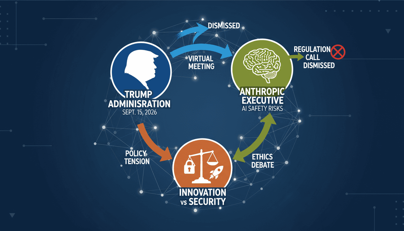 Trump Administration Officials Discuss AI Safety Risks with Anthropic Executive