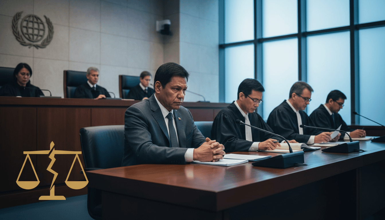 Rodrigo Duterte Appears in Person at ICC for Status Hearing on Crimes Against Humanity Charges