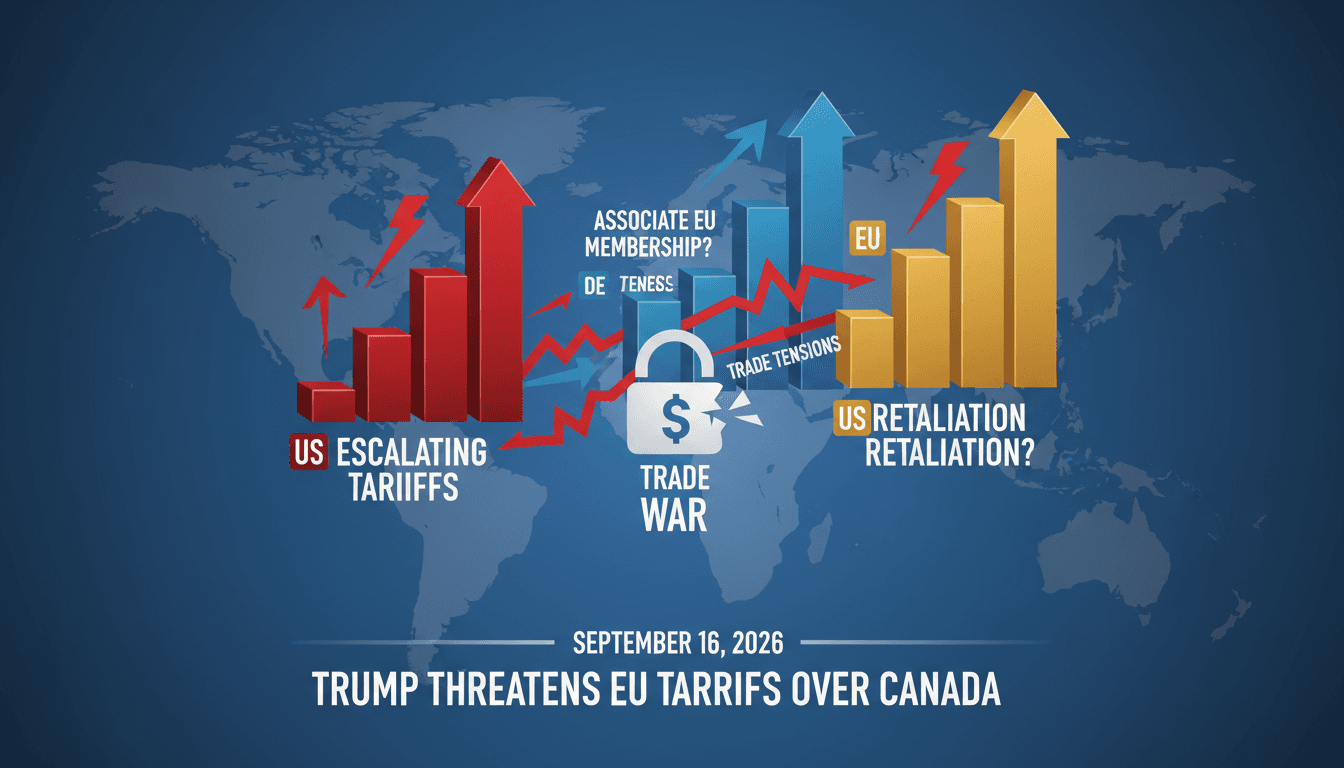 Trump Threatens Tariffs on EU Over Canada's Associate Membership Proposal