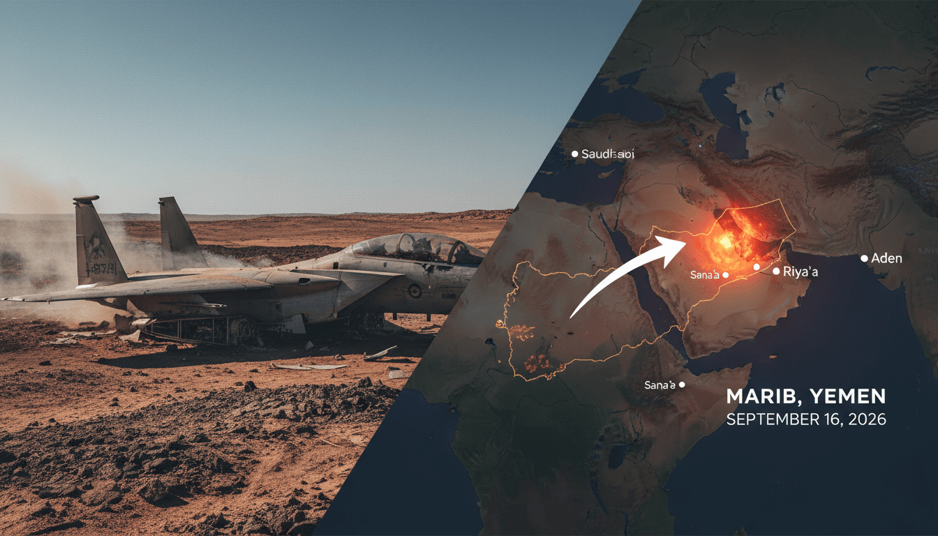 Houthis Claim Downing of Saudi F-15 Fighter Jet Over Marib Amid Escalating Conflict