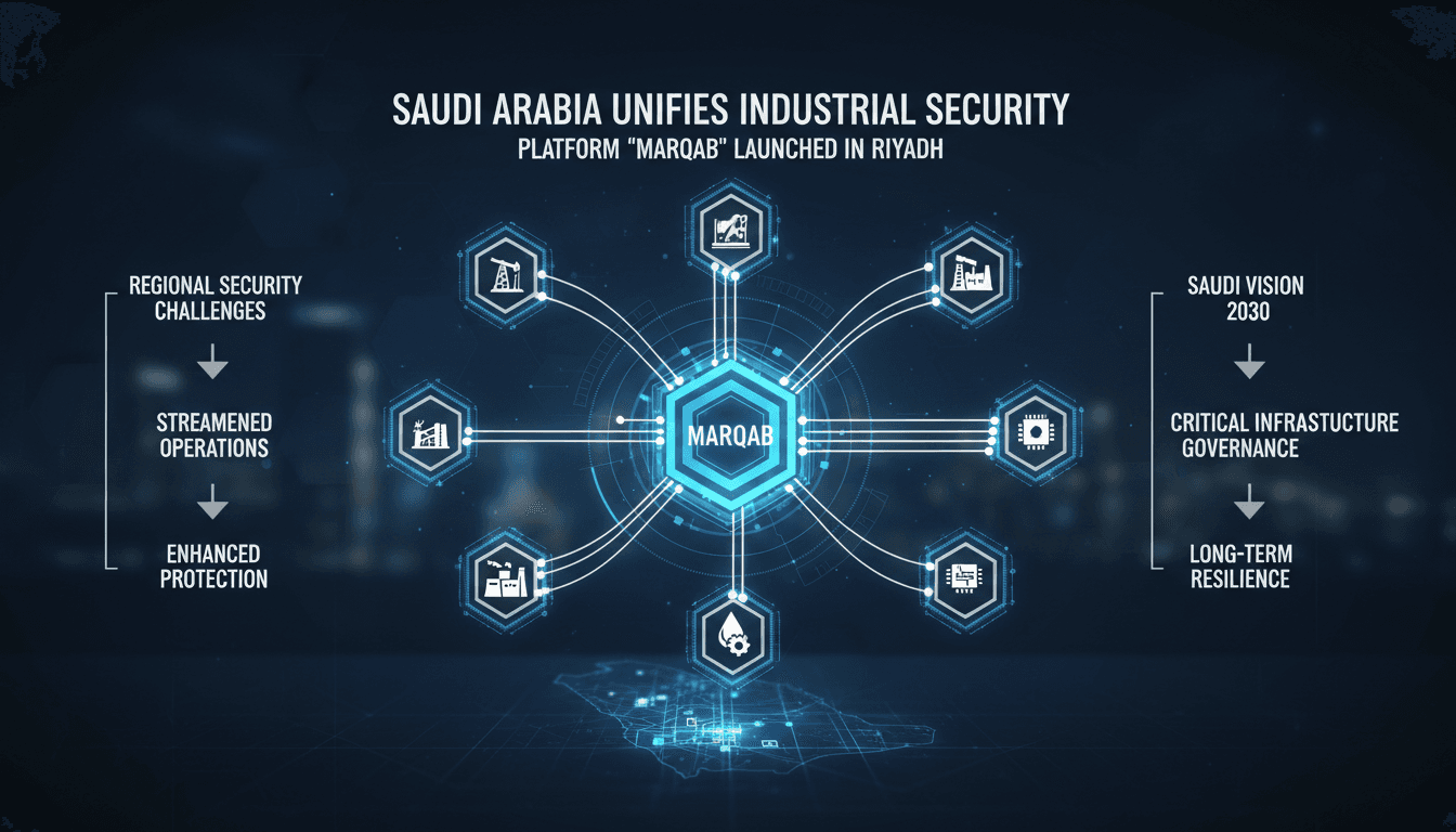 Saudi Arabia Launches Unified Industrial Security Platform 'Marqab' in Riyadh