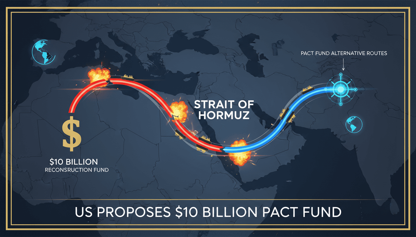 US Proposes $10 Billion PACT Fund to Rebuild Gulf Energy Infrastructure Damaged in Iran War