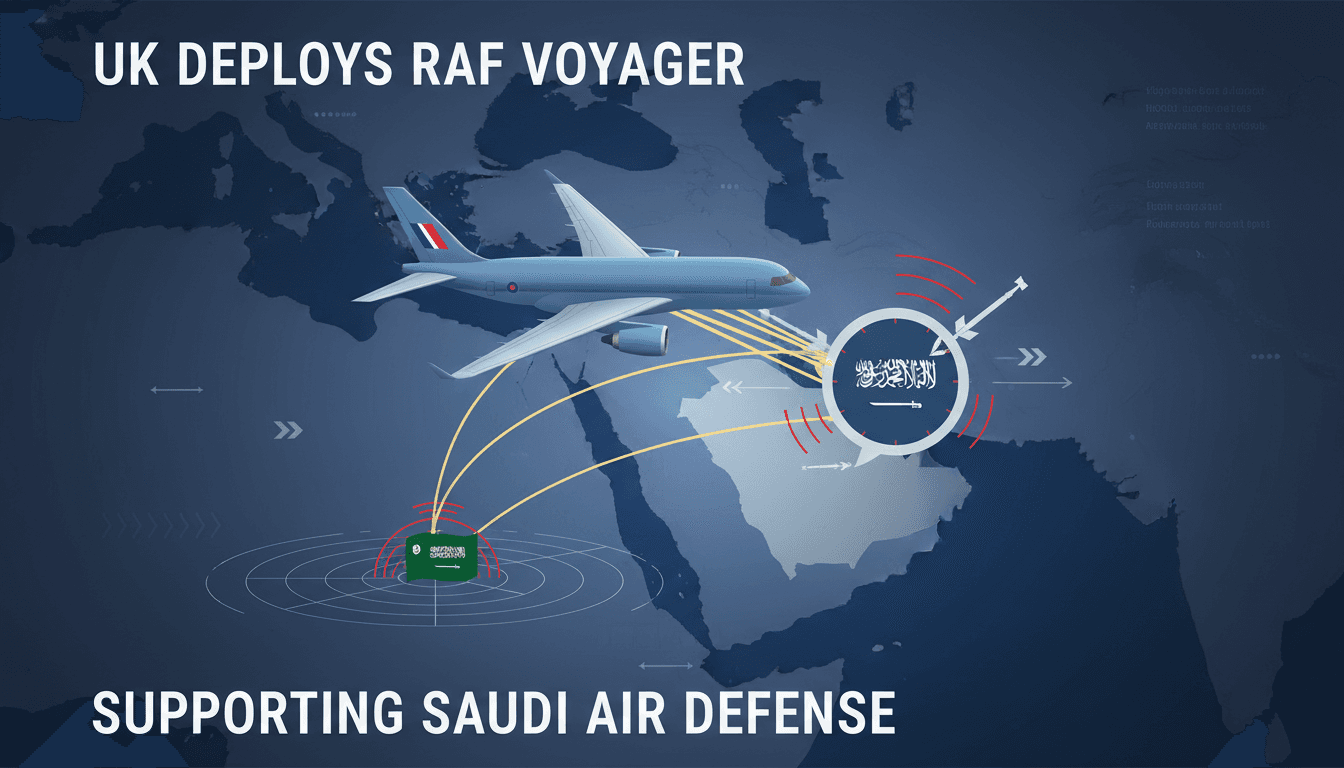 UK Deploys RAF Voyager to Support Saudi Arabia Against Houthi Attacks