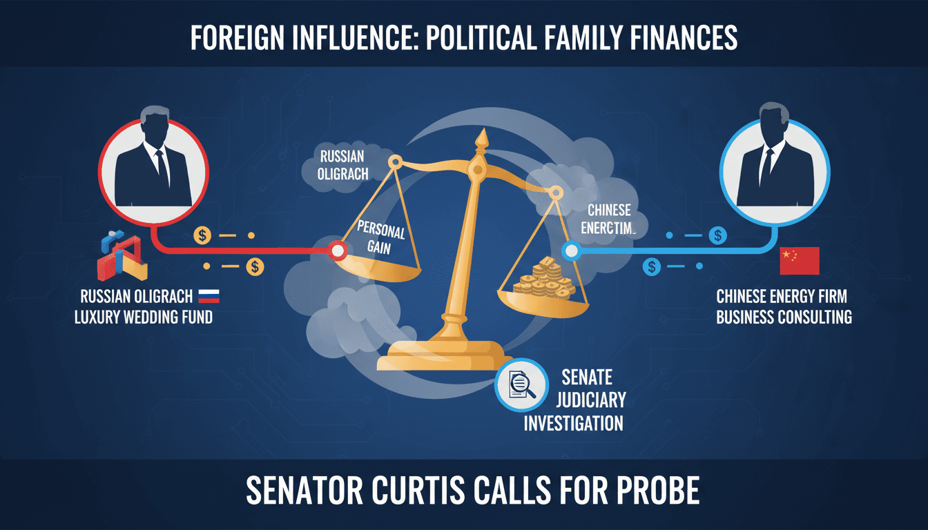 Senator John Curtis Calls for Investigation into Trump Jr. and Hunter Biden Business Dealings