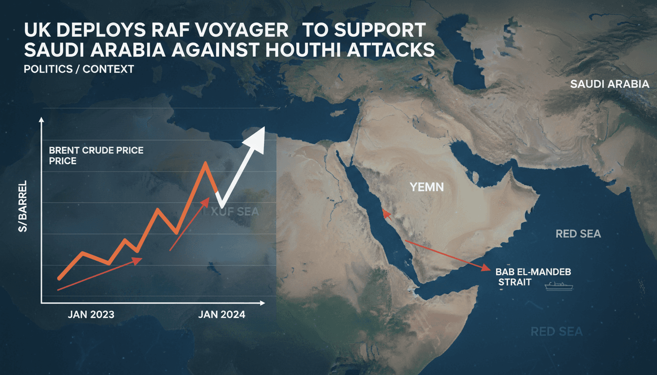 UK Deploys RAF Voyager to Support Saudi Arabia Against Houthi Attacks